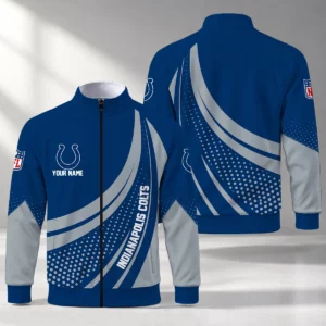 Limited Edition – Customized NFL Indianapolis Colts Stand Collar Jacket
