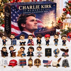 Charlie Kirk Memorial Advent Calendar 2026 Christmas Gift For Charlie Kirk Fans
