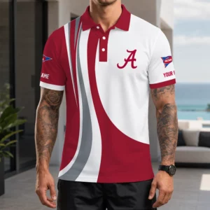 Limited Edition – Customized NCAA Alabama Crimson Tide Polo Shirt