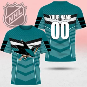 Limited Edition – Customized NHL San Jose Sharks Unisex T-Shirt