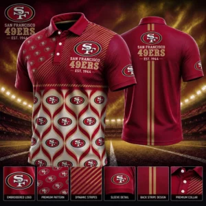 Limited Edition – Customized NFL San Francisco 49Ers Polo Shirt