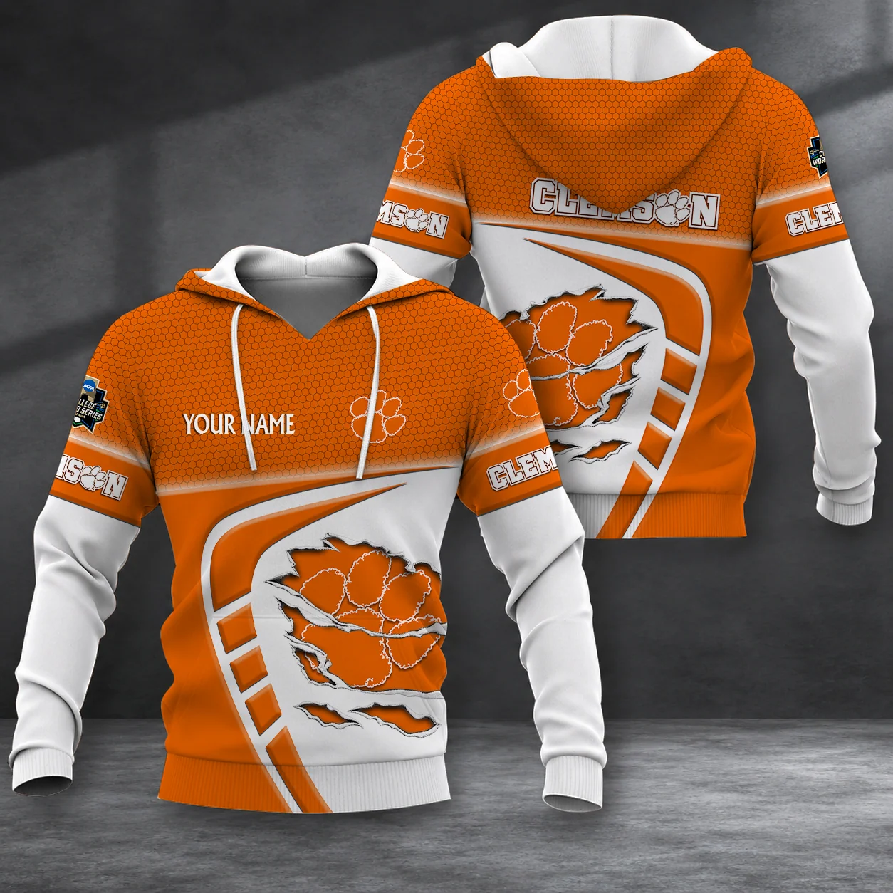 Limited Edition – Customized NCAA Clemson Tigers T-Shirt, Polo Shirt, Zip Polo Shirt, Sweatshirt, Hoodie & Zip Hoodie