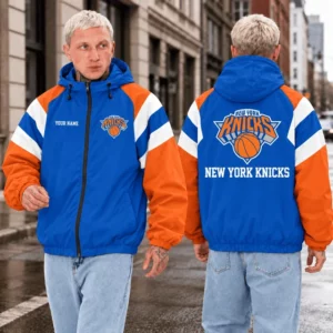 Limited Edition – Customized NBA New York Knicks Windbreaker Jacket