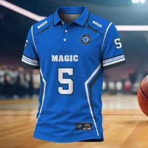 Limited Edition – Customized NBA Orlando Magic Polo Shirt