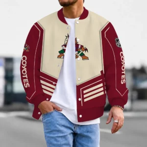 Limited Edition – Customized NHL Arizona Coyotes Satin Varsity Jacket & Baseball Jacket