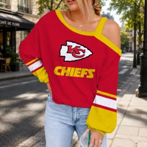 Limited Edition – Customized NFL Kansas City Chiefs Drop Shoulder Sweatshirt