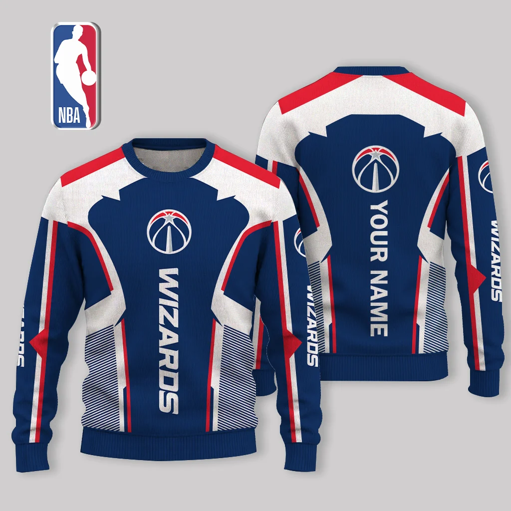 Limited Edition – Customized NBA Washington Wizards Ugly Sweater