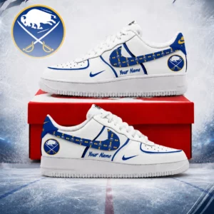 Limited Edition – Customized NHL Buffalo Sabres Af1 Shoes