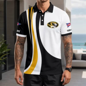 Limited Edition – Customized NCAA Missouri Tigers Polo Shirt