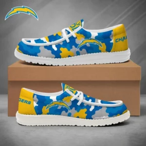 Limited Edition – Customized NFL Los Angeles Chargers Loafer Shoes