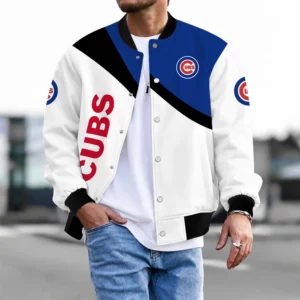 Limited Edition – Customized MLB Chicago Cubs Satin Varsity & Baseball Jacket