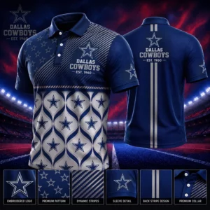 Limited Edition – Customized NFL Dallas Cowboys Polo Shirt
