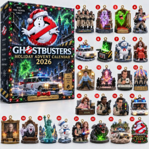 Ghostbusters Holiday Advent Calendar 2026 24 Days Christmas Countdown Blind Box Family Gift
