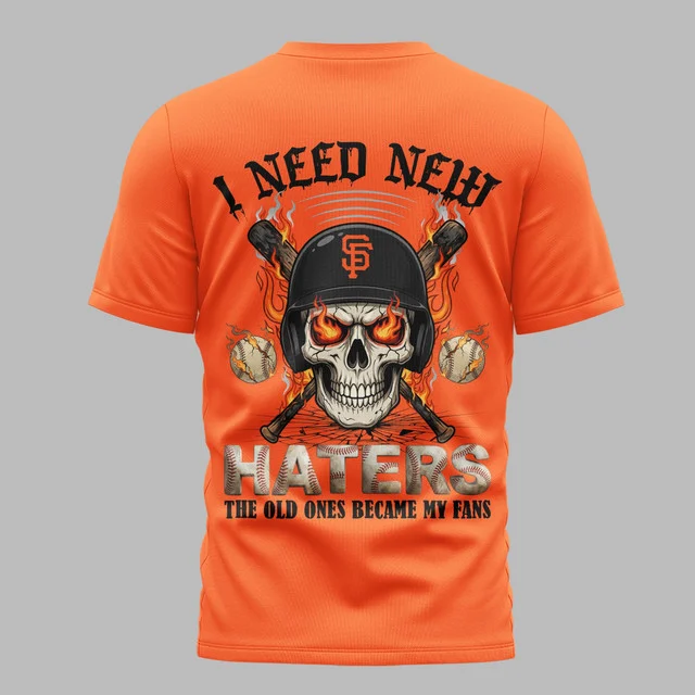 Limited Edition – Customized MLB San Francisco Giants Muticolor T-Shirt - Image 4
