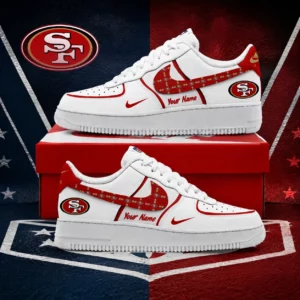 Limited Edition – Customized NFL San Francisco 49Ers Af1 Shoes