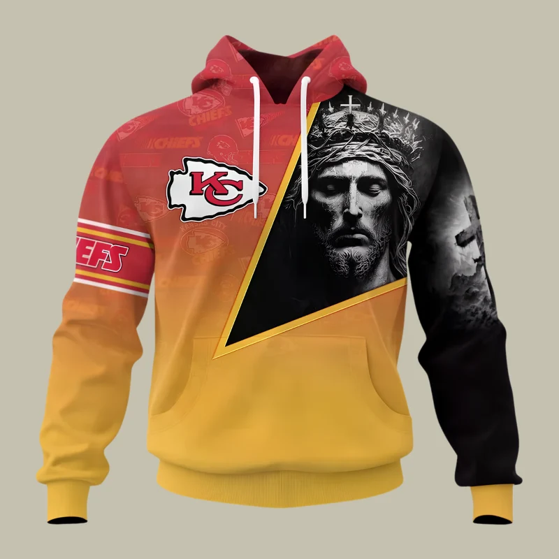 Limited Edition – Customized NFL Kansas City Chiefs God’s Blessing T-Shirt, Hoodie & Zip Hoodie - Image 2