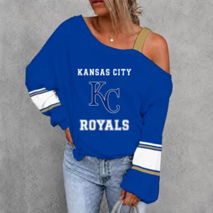 Limited Edition – Customized MLB Kansas City Royals Drop Shoulder Sweatshirt
