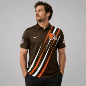 Limited Edition – Customized NFL Cleveland Browns Polo Shirt
