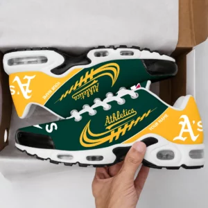Limited Edition – Customized MLB Oakland Athletics Air Max Plus Sneakers