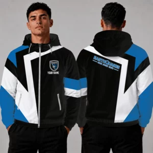 Limited Edition – Customized MLS San Jose Earthquakes Windbreaker Jacket