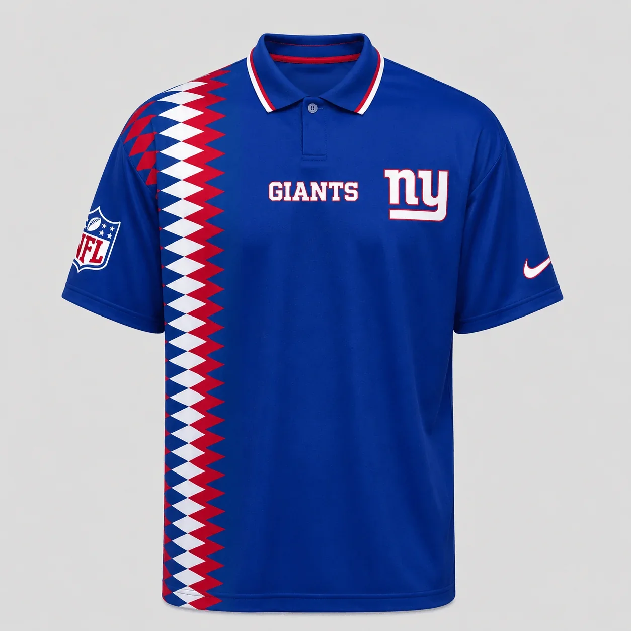 Limited Edition – Customized NFL New York Giants Polo Shirt