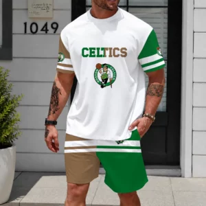 Limited Edition – Customized NBA Boston Celtics Unisex T-Shirt & Shorts Set
