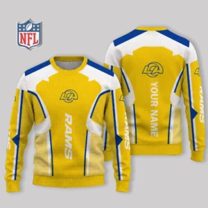 Limited Edition – Customized NFL Los Angeles Rams Ugly Sweater