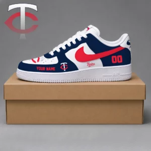 Limited Edition – Customized MLB Minnesota Twins Af1 Shoes