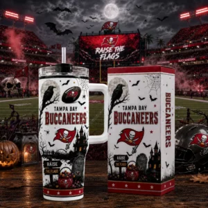 Limited Edition – Customized NFL Tampa Bay Buccaneers Halloween 40Oz Tumbler
