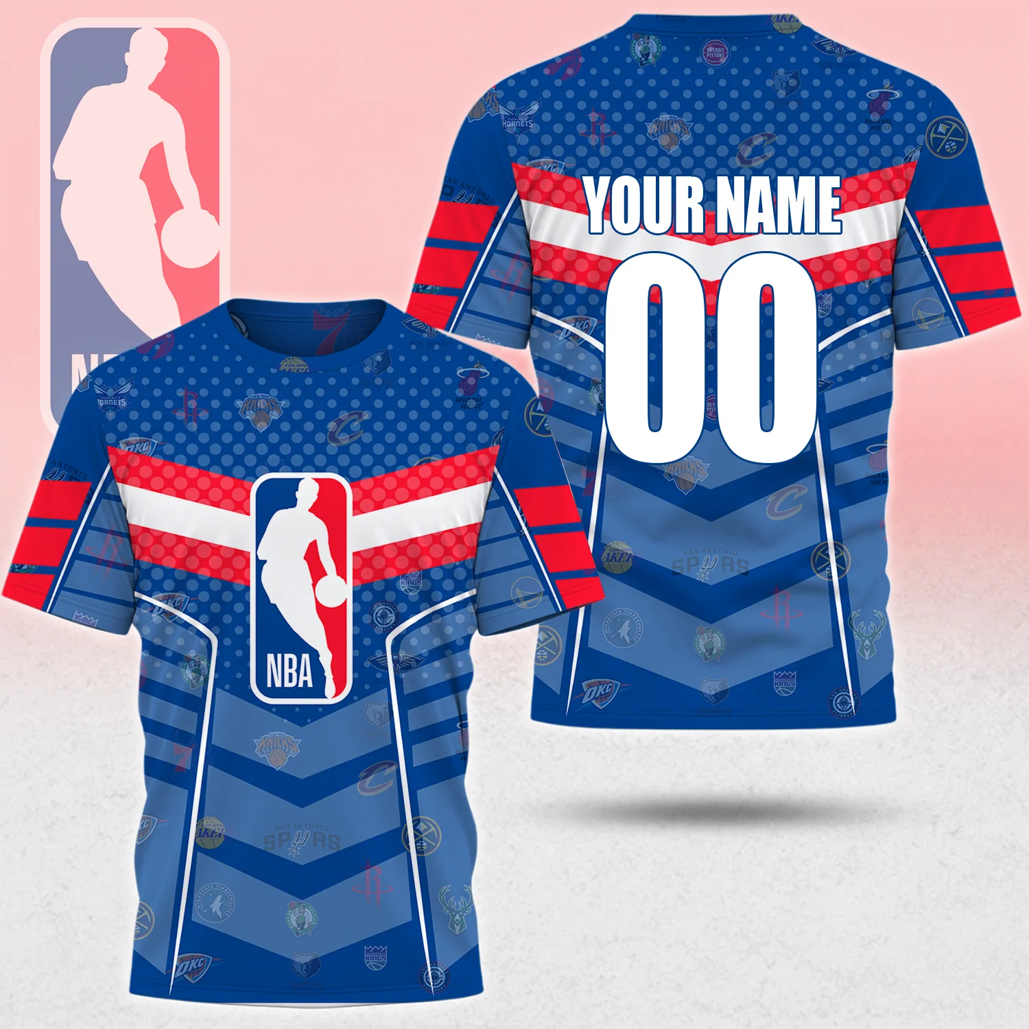 Limited Edition – Customized NBA All Teams Unisex T-Shirt