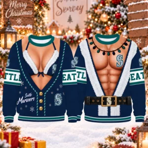 Limited Edition – Customized MLB Seattle Mariners Christmas Unisex Sweatshirt