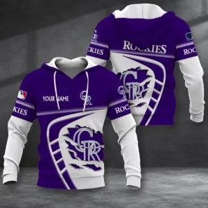 Limited Edition – Customized MLB Colorado Rockies T-Shirt, Polo Shirt, Zip Polo Shirt, Sweatshirt, Hoodie & Zip Hoodie