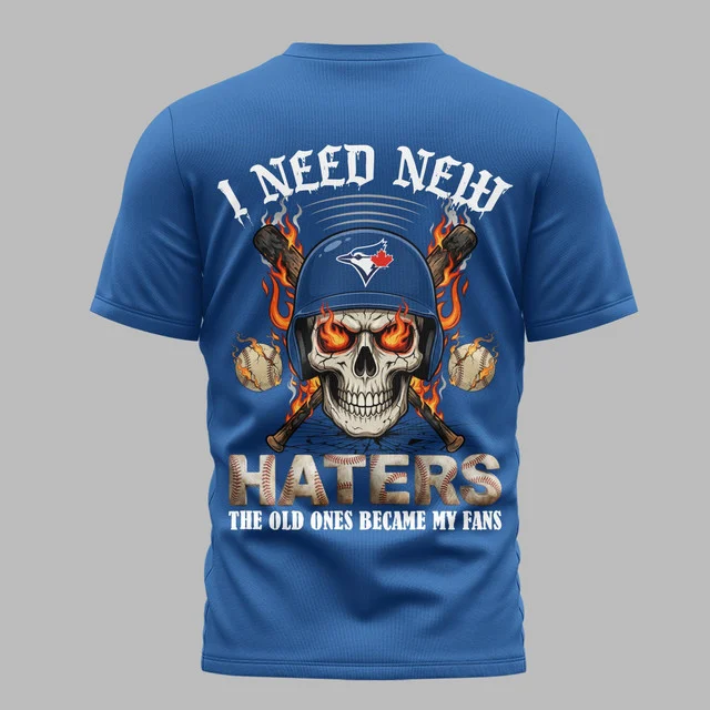 Limited Edition – Customized MLB Toronto Blue Jays Muticolor T-Shirt - Image 6