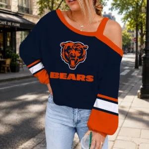 Limited Edition – Customized NFL Chicago Bears Drop Shoulder Sweatshirt