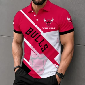Limited Edition – Customized NBA Chicago Bulls Polo Shirt