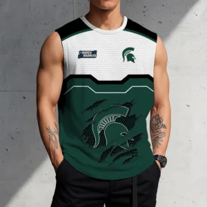 Limited Edition – Customized NCAA Michigan State Spartans Men’s Gym Shirt
