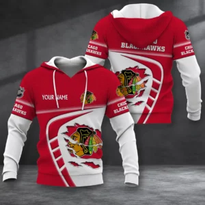 Limited Edition – Customized NHL Chicago Blackhawks T-Shirt, Polo Shirt, Zip Polo Shirt, Sweatshirt, Hoodie & Zip Hoodie