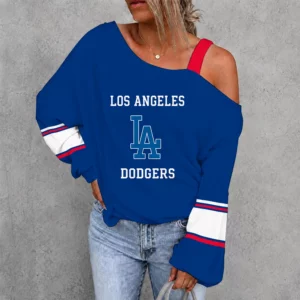 Limited Edition – Customized MLB Los Angeles Dodgers Drop Shoulder Sweatshirt