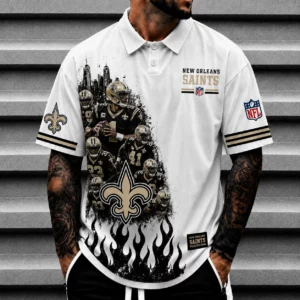 Limited Edition – Customized NFL New Orleans Saints Polo Shirt