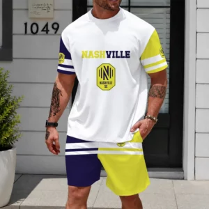 Limited Edition – Customized MLS Nashville Sc Unisex T-Shirt & Shorts Set