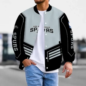Limited Edition – Customized NBA San Antonio Spurs Baseball Jacket, Satin Varsity Jacket