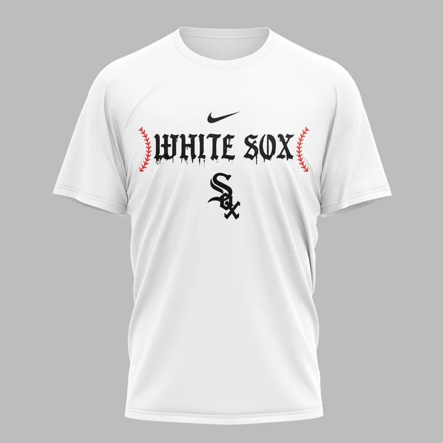 Limited Edition – Customized MLB Chicago White Sox Muticolor T-Shirt - Image 5