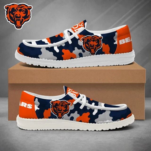 Limited Edition – Customized NFL Chicago Bears Loafer Shoes