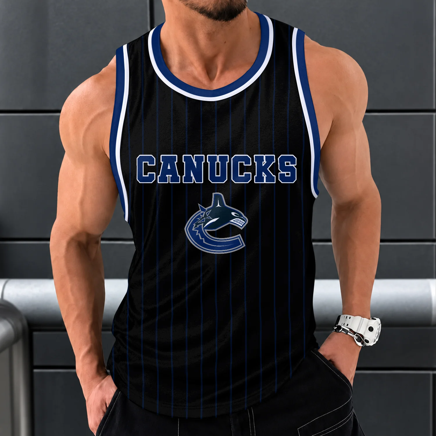 Limited Edition – Customized NHL Vancouver Canucks Unisex Tank Top