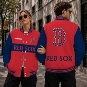 Limited Edition – Customized MLB Boston Red Sox Varsity & Baseball Jacket