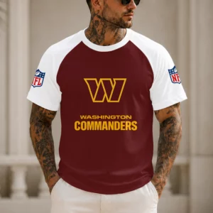 Limited Edition – Customized NFL Washington Commanders Raglan Tee