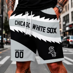 Limited Edition – Customized MLB Chicago Khaki Sox Short Pants