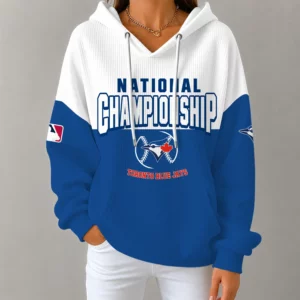 Limited Edition – Customized MLB Toronto Blue Jays Ribbed Hoodie & Sweatshirt