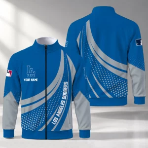 Limited Edition – Customized MLB Los Angeles Dodgers Stand Collar Jacket