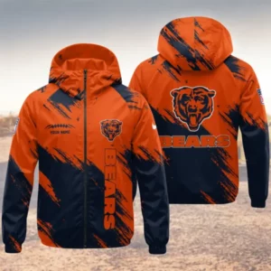 Limited Edition – Customized NFL Chicago Bears Windbreaker Jacket